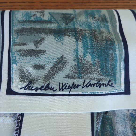 Vintage PERI Petites long sleeve open concept art abstract jacket size 12 petite - Picture 14 of 14